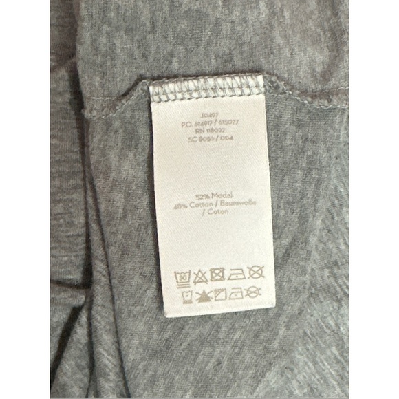 Boden Boatneck Multicolored Cuff Long Sleeved T- Sz Medium - Picture 10 of 10